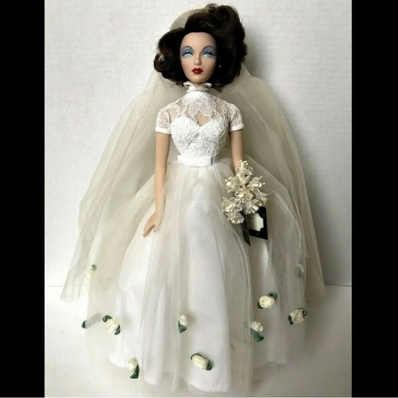Ashton Drake Mel Odom Gene In Monaco Bride 16” Doll MIB COA - Picture 2 of 12